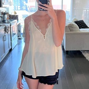 Free People Lace Tank